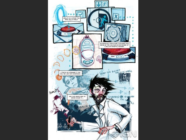 Portal 2 Comic