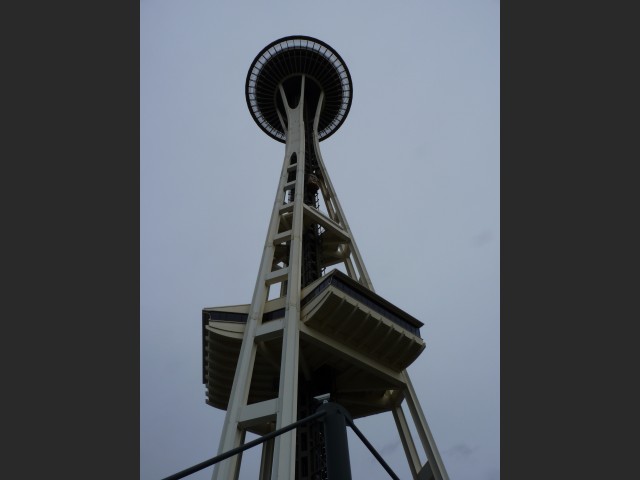 Space Needle - Nahaufnahme