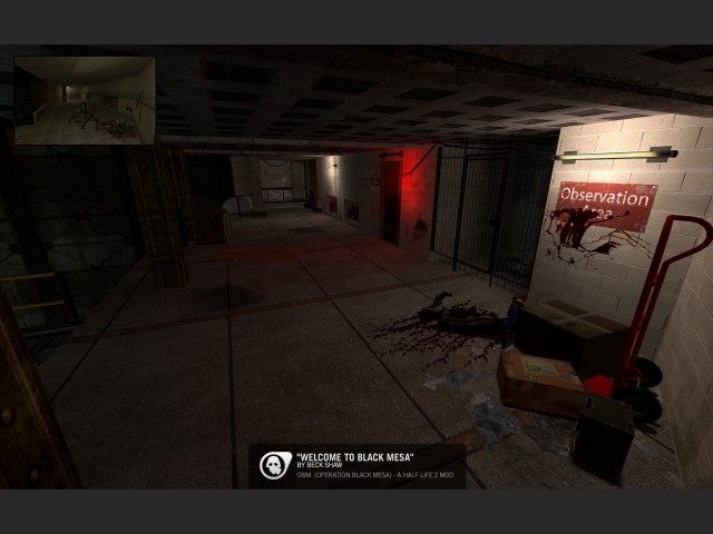 das Level "Welcome to Black Mesa"