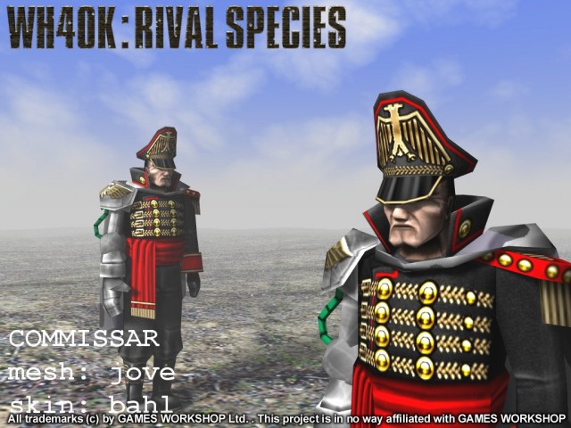 Kommissar - neues Modell-Render