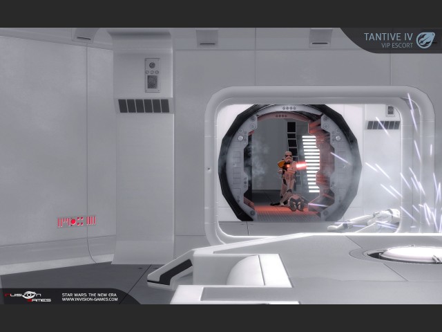 die berhmte Invasion der Rebellenkorvette "Tantive IV"