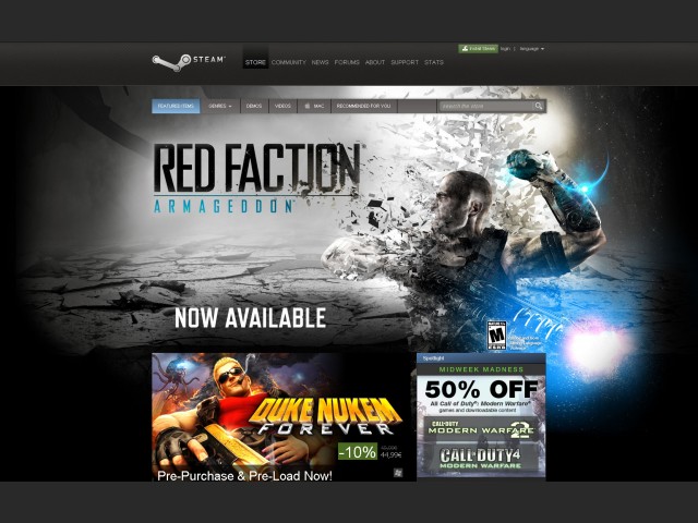 Red Faction Armageddon Promotion