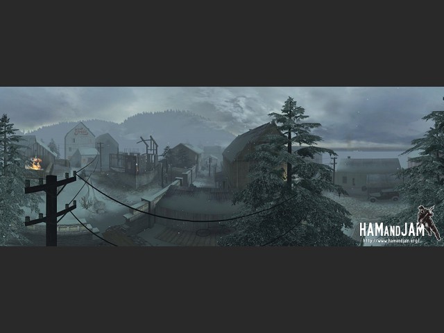 Panoramabild der Map "Archery"