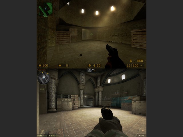 Vergleichsbild: CS:S und CS:GO (de_dust)