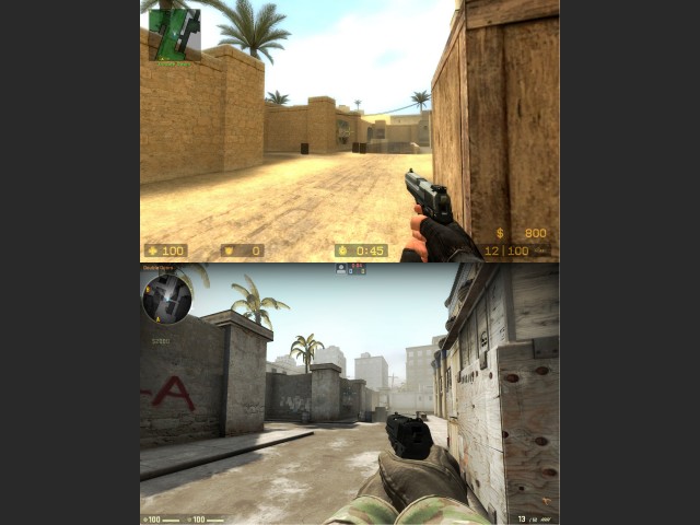 Vergleichsbild: CS:S und CS:GO (de_dust)