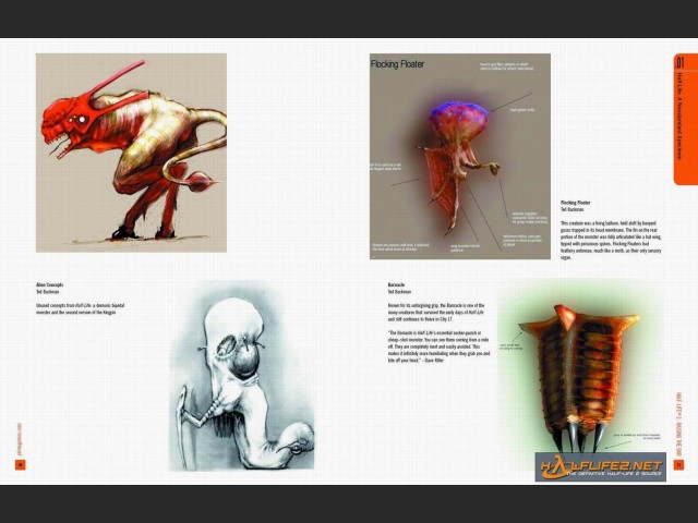 Concept Arts aus dem Making-Of Buch