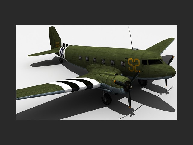 C47 Transport-Flugzeug