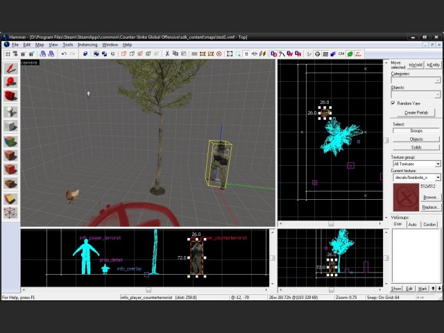 Einfache Map im Hammer-Editor