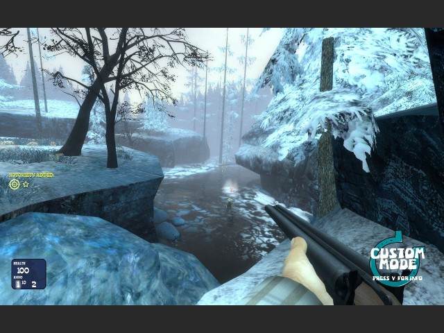 die Map "Snowy" mit Push the Cart-Modus