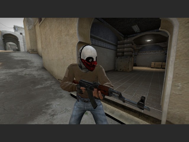 Halloween-Maske aus Payday 2