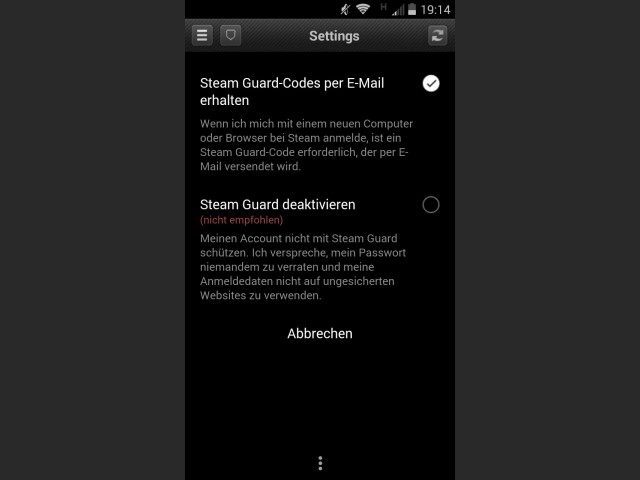 Steam Guard Mobile Authentificator