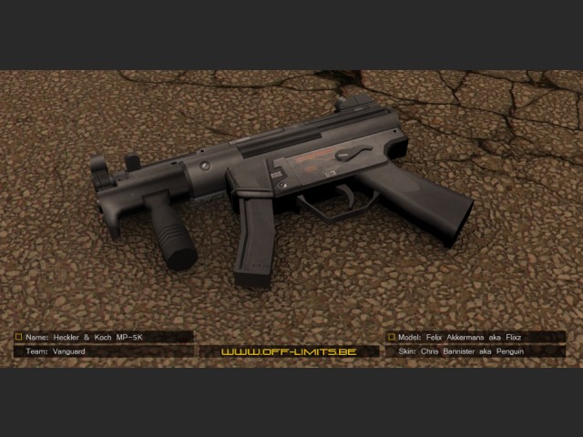 Hecker & Koch MP5K Render
