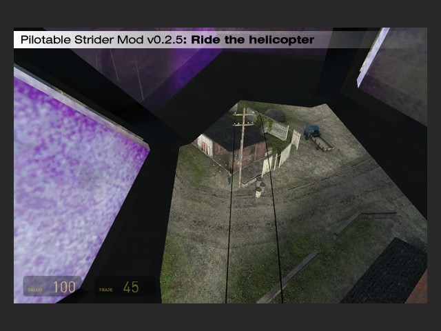 Blick aus dem Helikopter