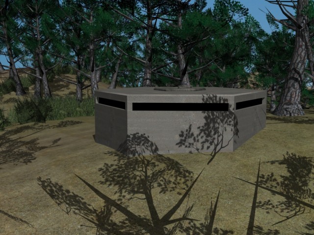 Gefechtsbunker - Render