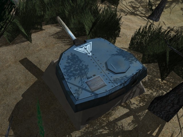 Geschtz der Alliierten - Render II