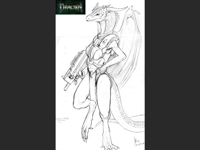 Weiblicher Drache