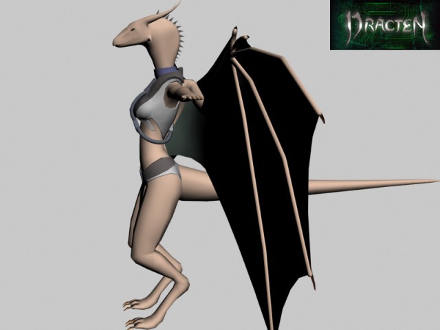 Drachen-Modell