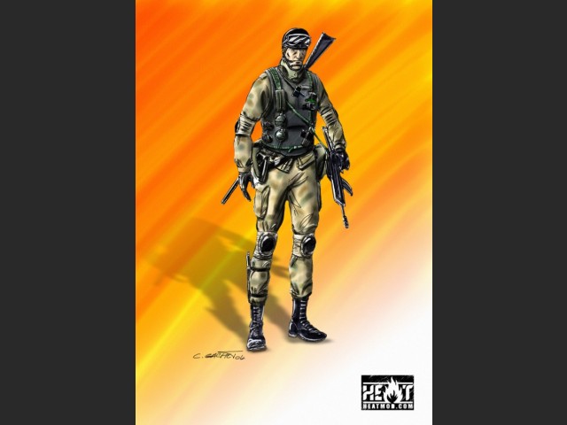 Ein Soldat - Konzeptbild