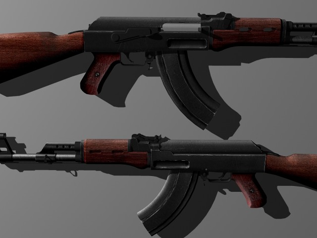 Good old Kalaschnikow AK47