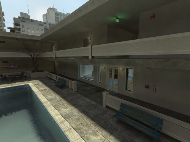 Lobby von auen