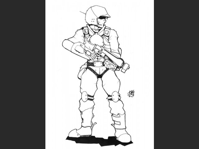 Soldat - Konzept Art
