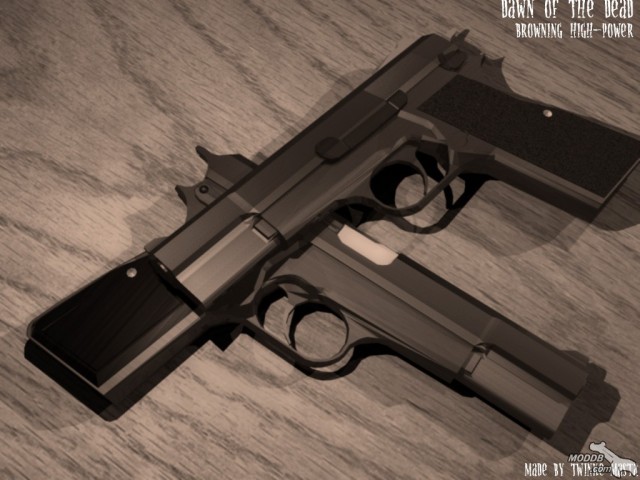 Dawn of the Dead - Browning-Render