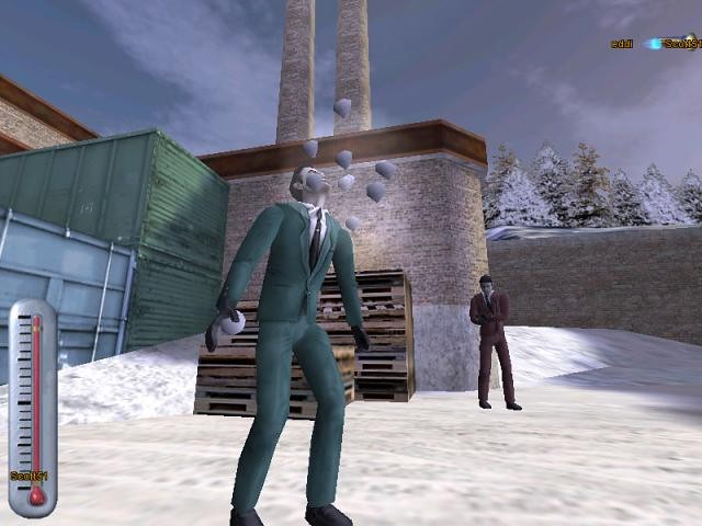 Snow War ingame
