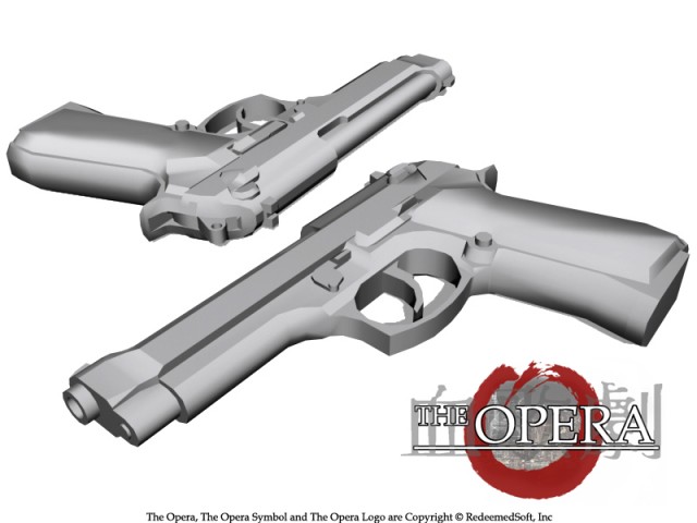 Beretta M92FS (ungeskinnt)