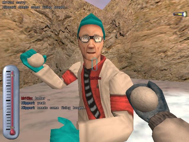 Snow War ingame