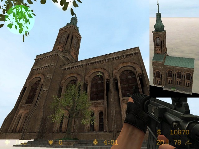 Blick auf die Kirche 2