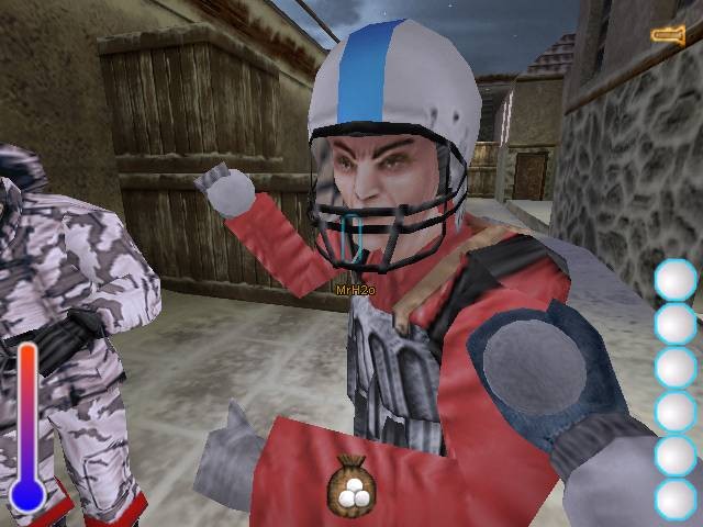 Snow War ingame