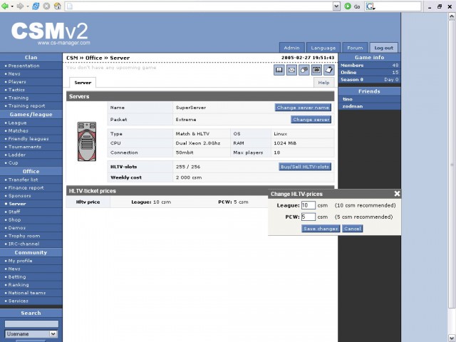 CS Manager V2