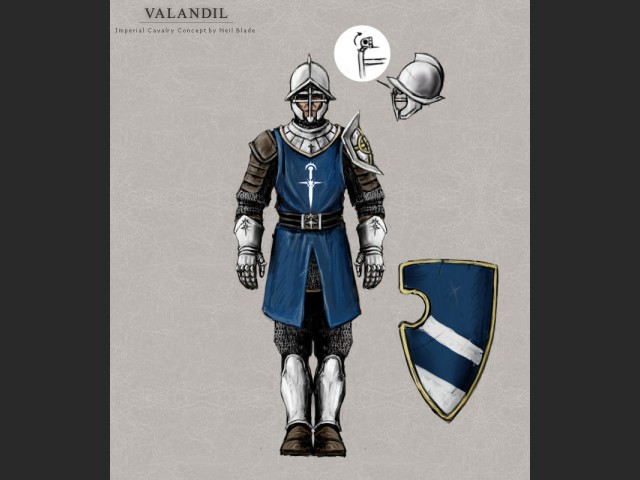 Concept Art der Imperial Cavalry