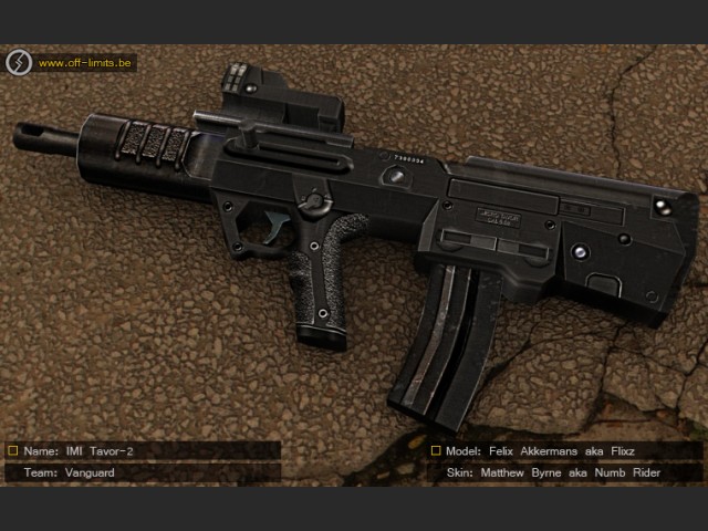 Tavor 2 Gewehr - Render