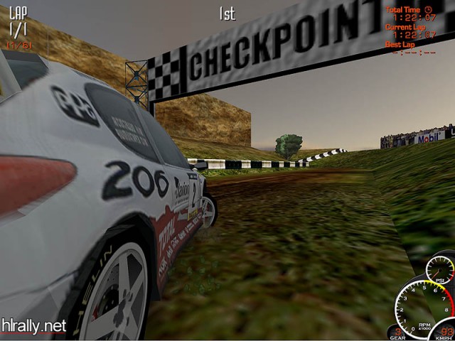 HL Rally ingame