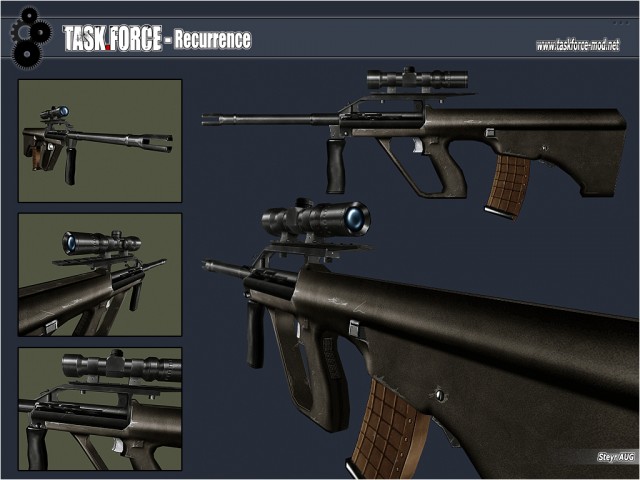 Steyr Aug komplett berarbeitet