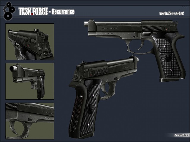 Beretta 92FS komplett berarbeitet