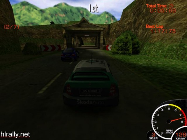 HL Rally ingame