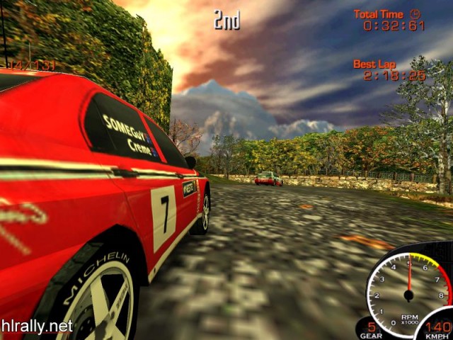 HL Rally ingame