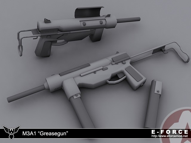 Grease-Gun Maschinepistole