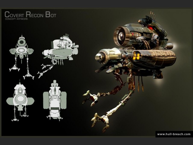 Covert Recon Bot - Hawk Class