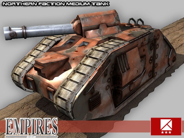 Mittlerer Tank der Nord-Fraktion