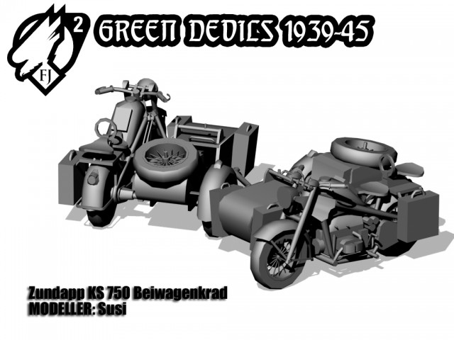 Zndapp KS 750 Beiwagenkrad