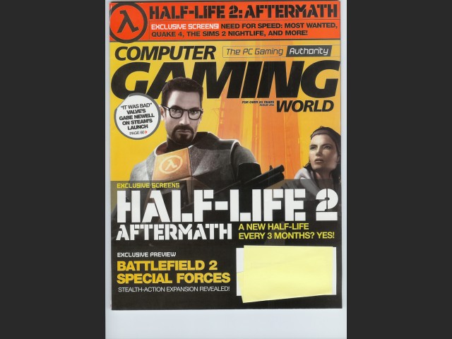 CGW Cover