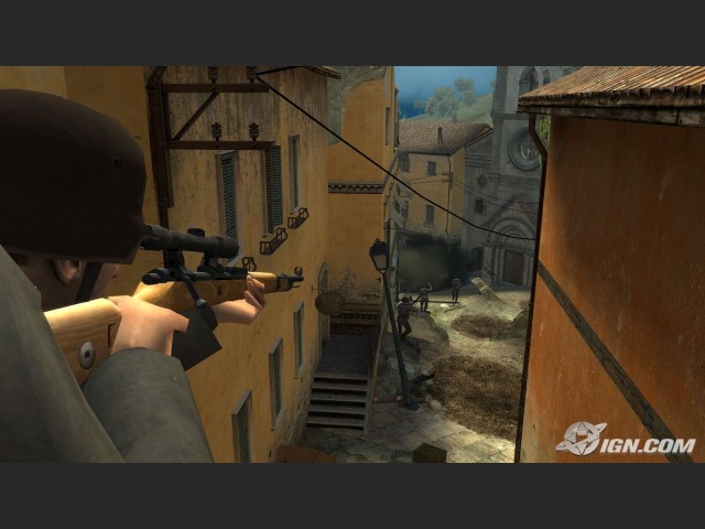 Sniper beim Anvisieren