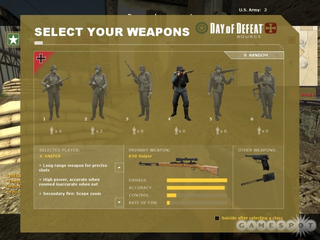Klasse: Deutscher Sniper