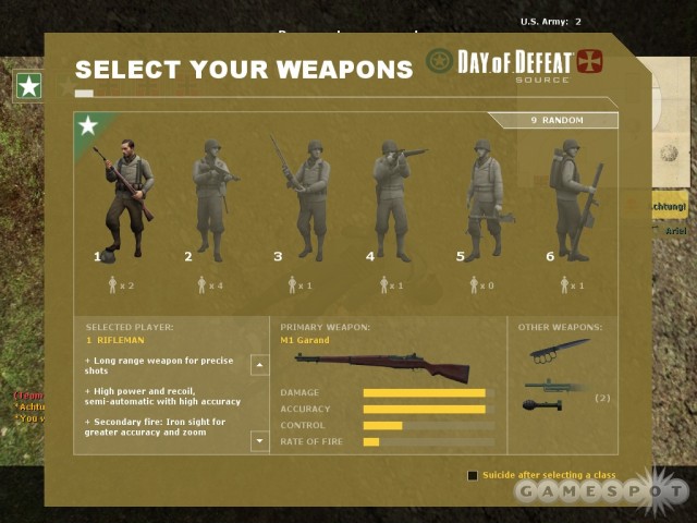 Klasse: U.S. Rifleman
