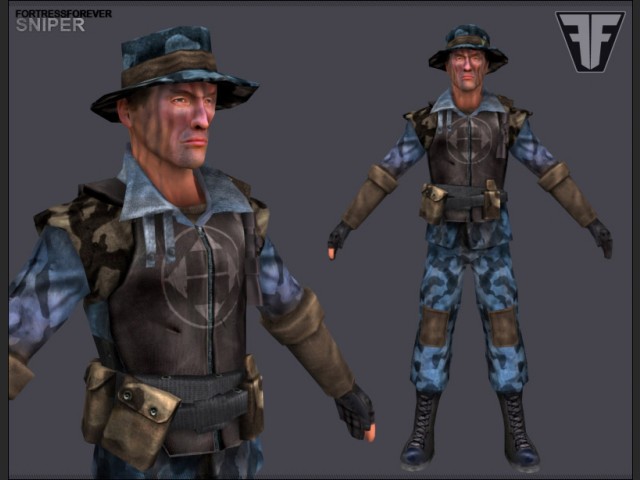 Sniper mit Skin
