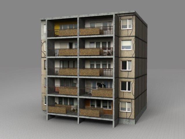 model plattenbau klein