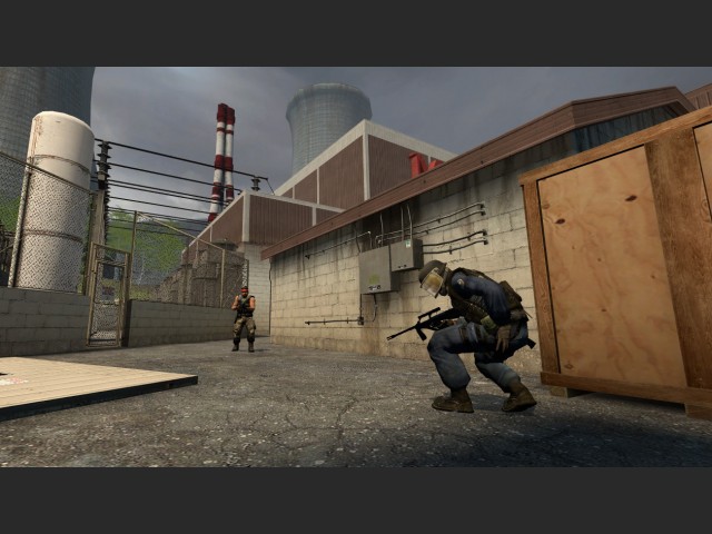 Erster de_nuke Screenshot